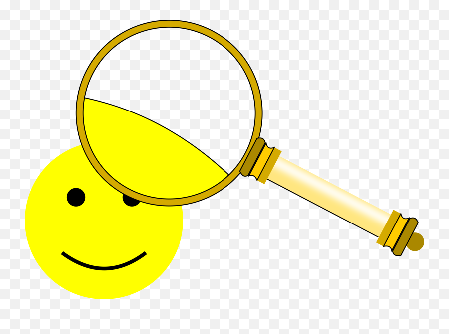 Free Clip Art - Magnifying Glass Zoom Clip Art Emoji,Magnifying Glass Facebook Emoticon
