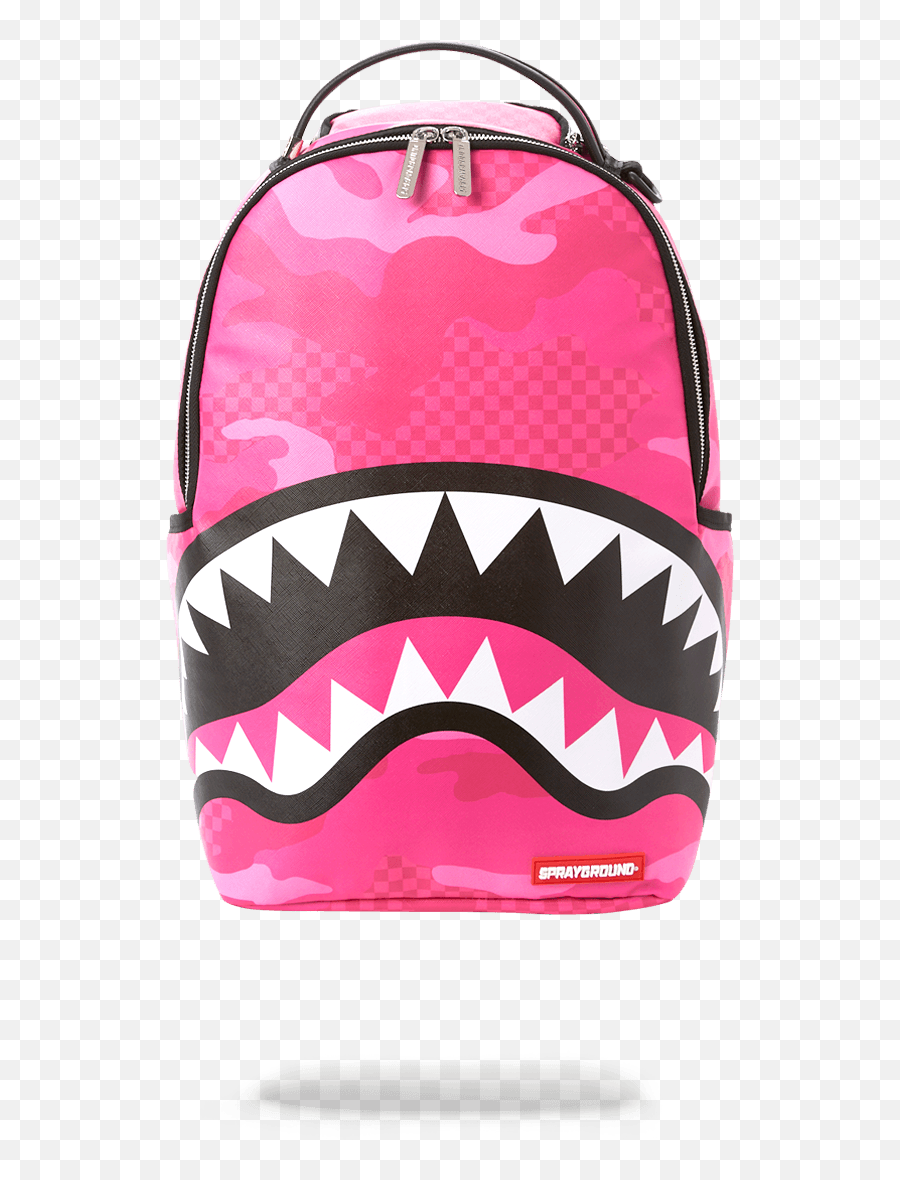 Sprayground Anime Camo Backpack - Pink Sprayground Backpack Emoji,Jansport Emoticon