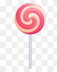 Pink Swirl Lollipop Clip Art Image - Clipartix Lollipop Candy Png Emoji,Lollipop Emoji