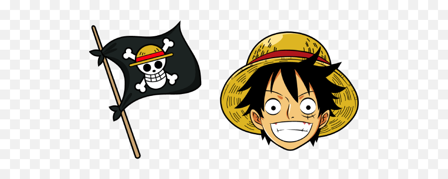 Anime Cursors Collection - Sweezy Custom Cursors One Piece Emoji,Take Of Emotions Anime
