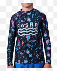 Altair Boys Long Sleeve Rash Vest U2013 Rashr - Long Sleeve Emoji,Biys Graphic Emoji Long Sleeves