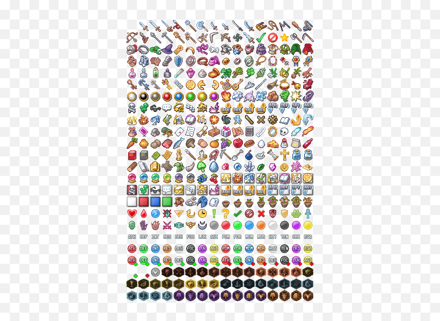 Iconview Module - Icon Rpg Maker Emoji,Vx Ace Event Emoticons