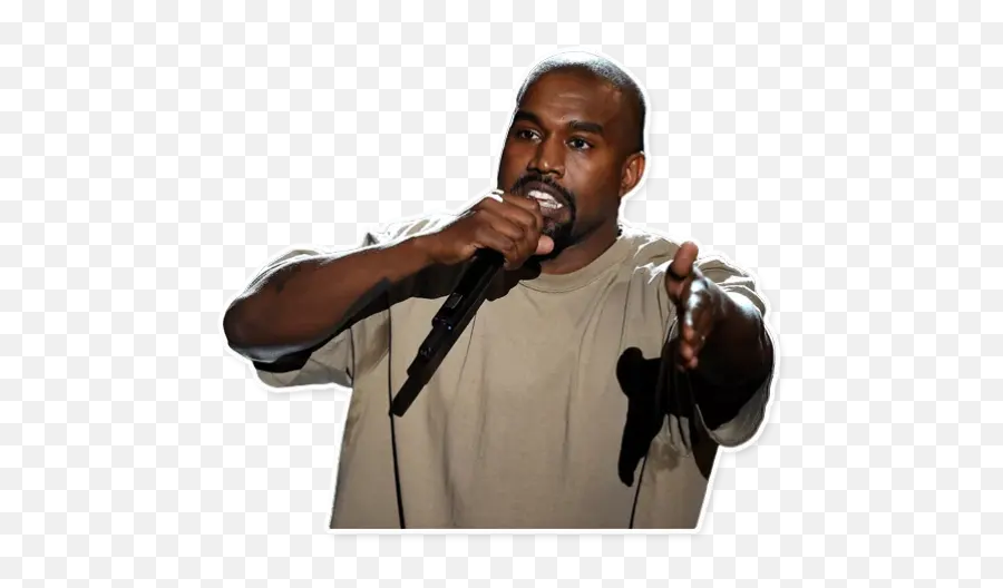 Sticker Maker - Kanye West Rapper Emoji,Kanye Emoji