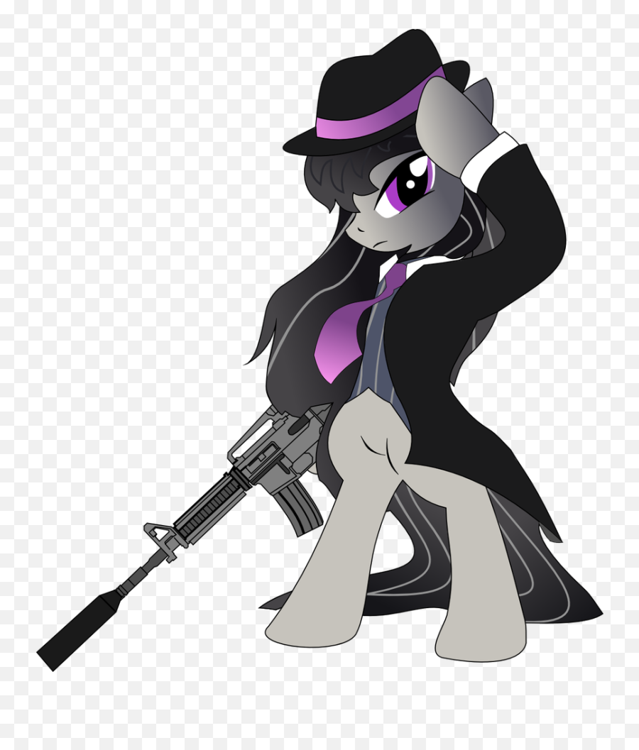 Gangster Octavia - My Little Poney Photo 37958292 Fanpop Mlp Saints Row Emoji,Applebloom Mlp Shrug Emoji