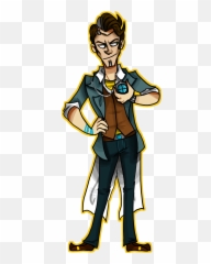 Pin - Handsome Jack Transparent Emoji,Borderlands Emoji