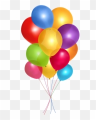 Balloons Birthdayballoons Sticker - Transparent Background Balloon Clipart Emoji,Birthday Balloon Emoji