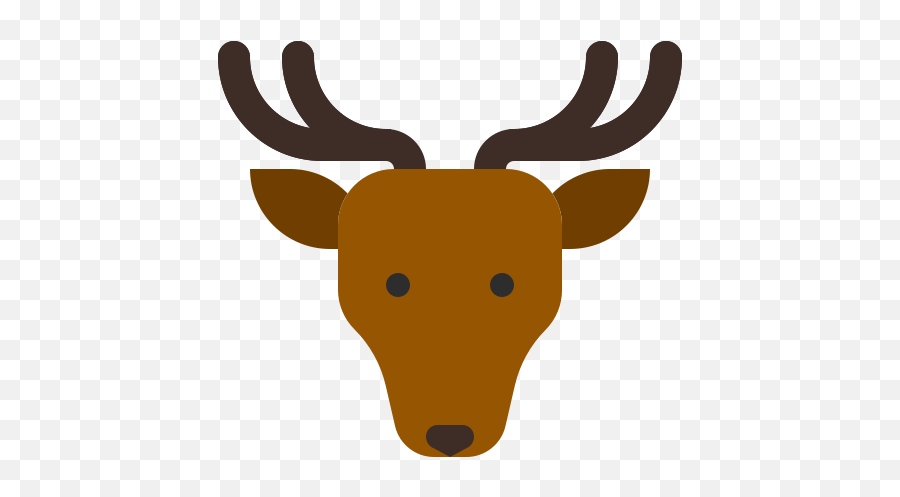 Deer Animal Free Icon Of Animal Flat - Icono Ciervo Png Emoji,Elk Emoticons