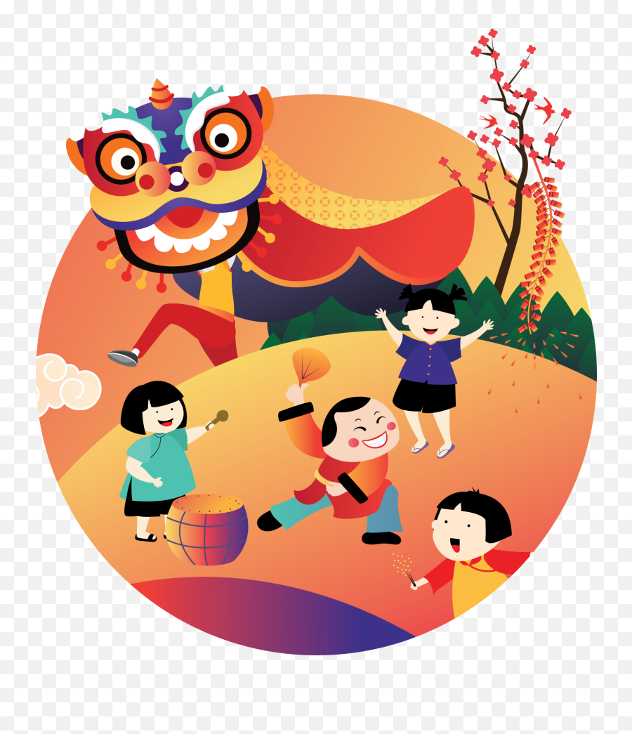 Teta Circle Tradition Of Vietnamese Culture - Comma Media Emoji,Banh Tet Emoji