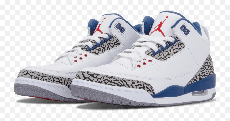 The Daily Jordan Air Jordan 3 True Blue - Air Jordans Air Jordan 3 True Blue 2011 Size 12 Emoji,Chicago Bulls Emoji