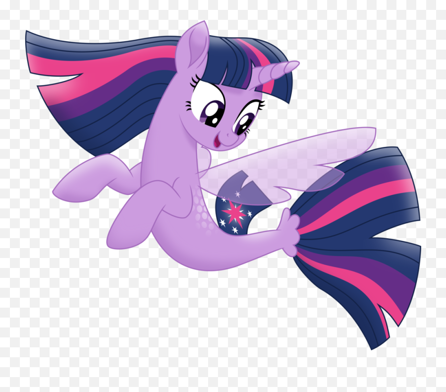 Download Hd My Little Pony Friends Princess Twilight Sparkle - Twilight Sparkle Seapony Emoji,Emoji Movie Princess