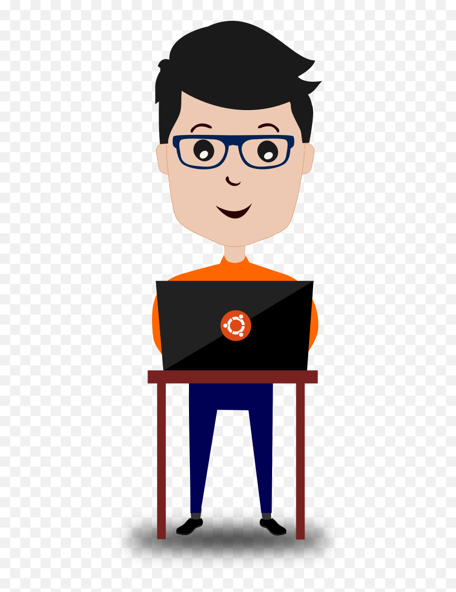 Man Using Computer Clip Art Image - Clipsafari Emoji,Computer Geek Emoji