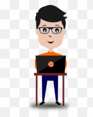 Man Using Computer Clip Art Image - Clipsafari Emoji,Computer Geek Emoji