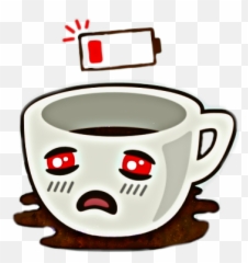 Battery Sticker Challenge - Serveware Emoji,Coffee And Poodle Emoji