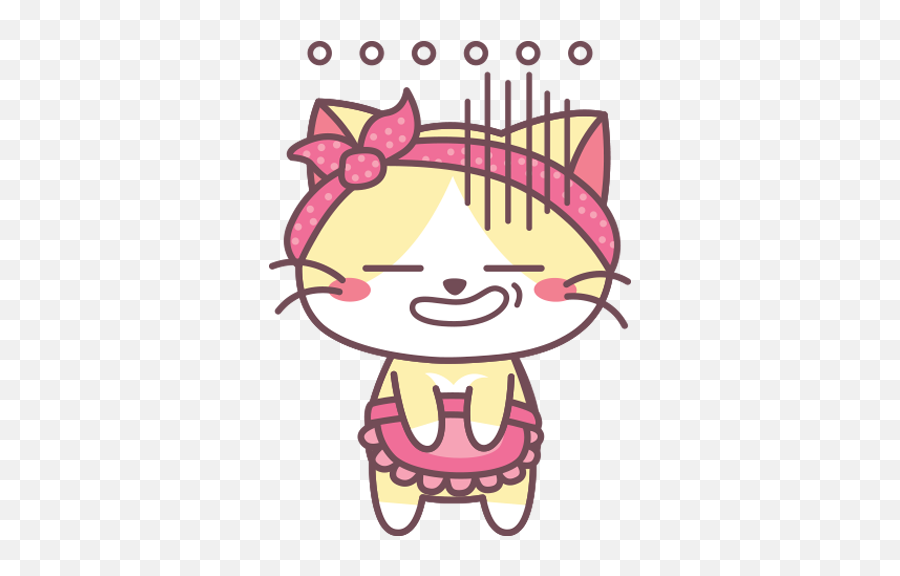 Download Kitty Garden Wasticker Free For Android - Kitty Emoji,Dancing Pink Kitty Emoticon