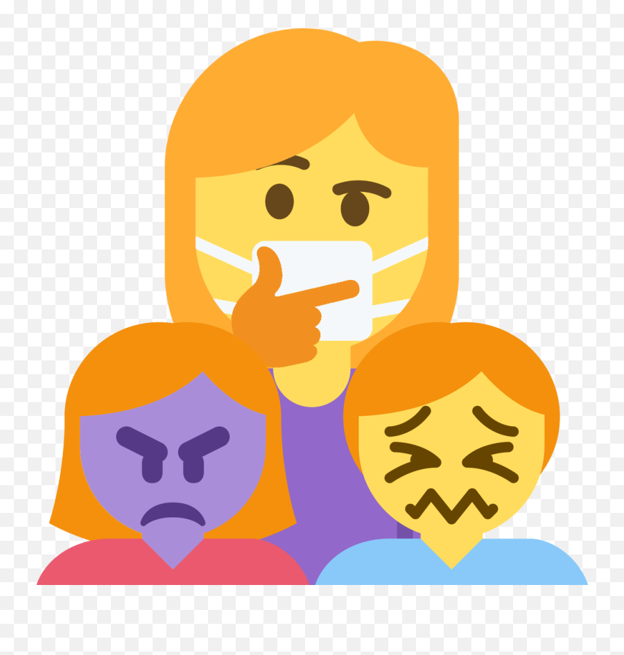 Emoji Face Mashup Bot On Twitter U200du200d Family Woman - Happy,Angry Face Emoji