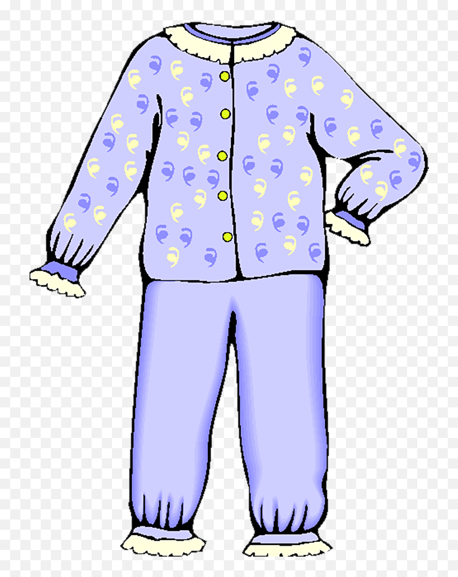 Ideal Clipart Pajamas Pajama Suggest - Pajama Clipart Png Emoji,Kids Emoji Pajamas