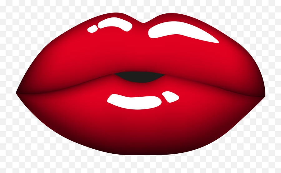 Zipper Clipart Mouth Zipper Mouth - Red Lips Clipart Png Emoji,Zipped Mouth Emoji