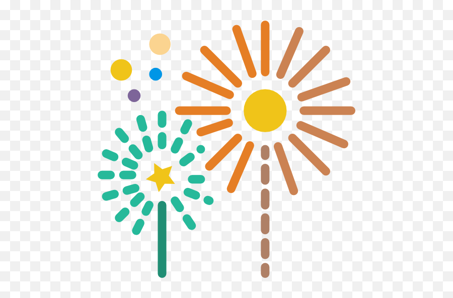 Fireworks Icon Png - Firework New Year Icon Emoji,Free Fireworks Emoticons