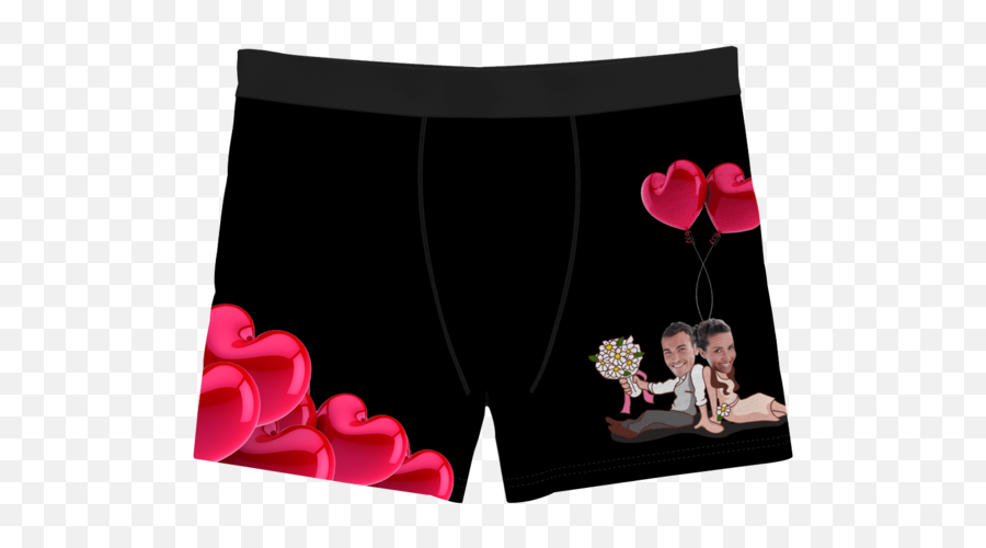 Couple Underwear - Custom Underwear With Face On It For For Teen Emoji,Underwear Emoji