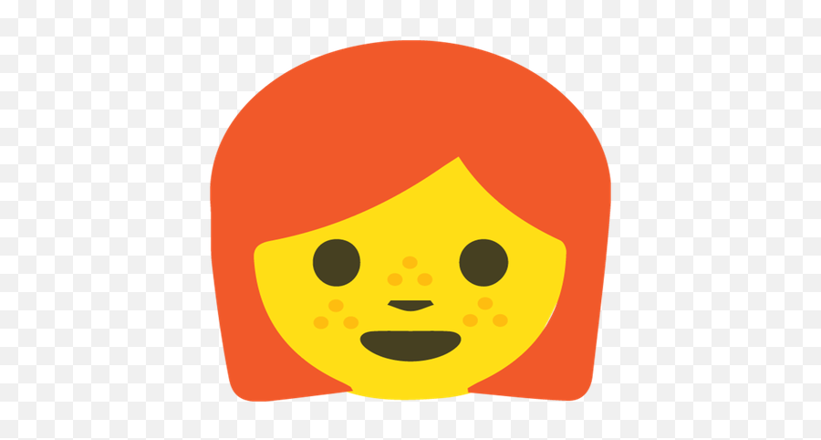 Redhead Emoji Stickers - Happy,Greedy Emoji
