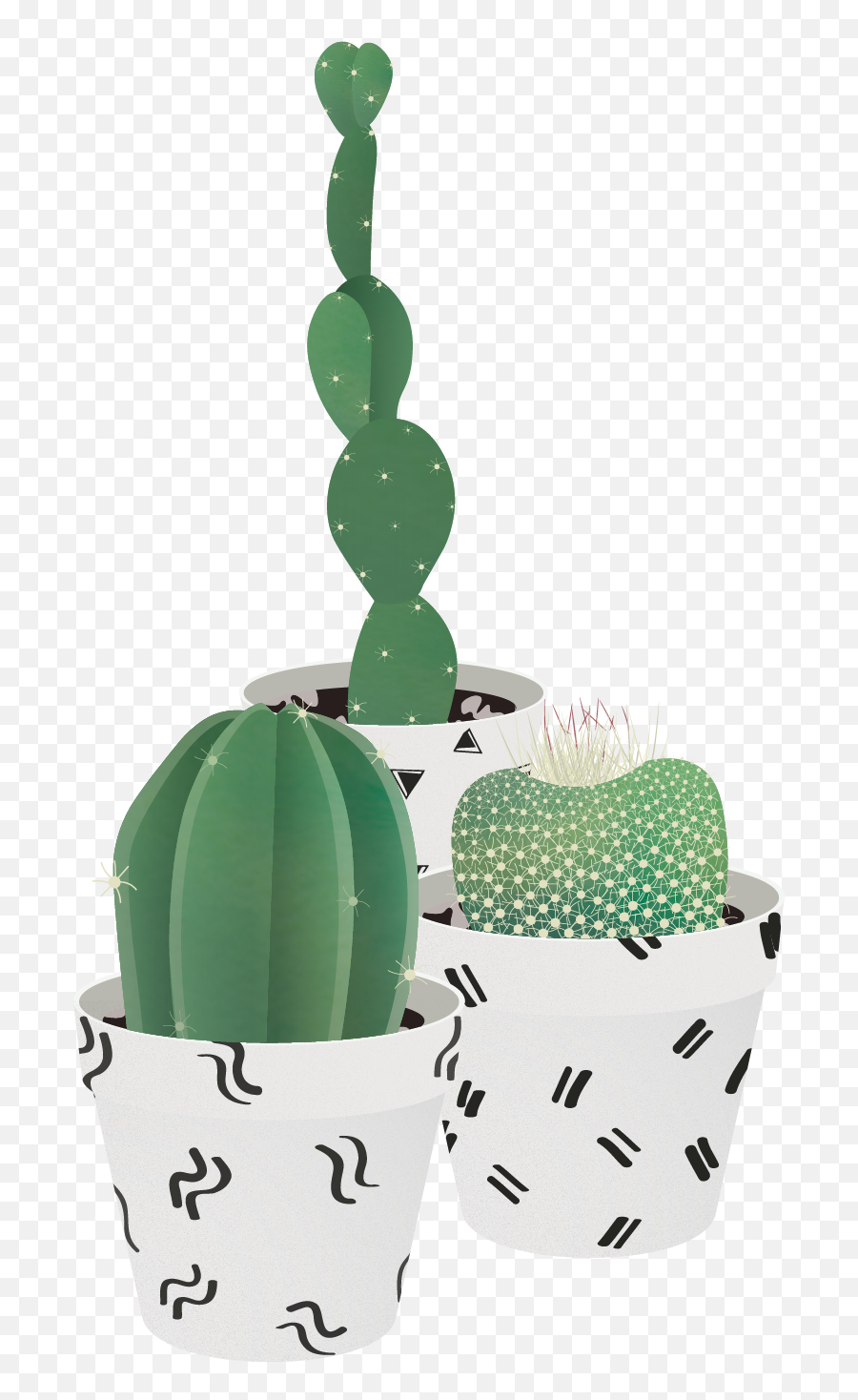 Vector Cactus Succulent - Flowerpot Emoji,Cactus Emoji