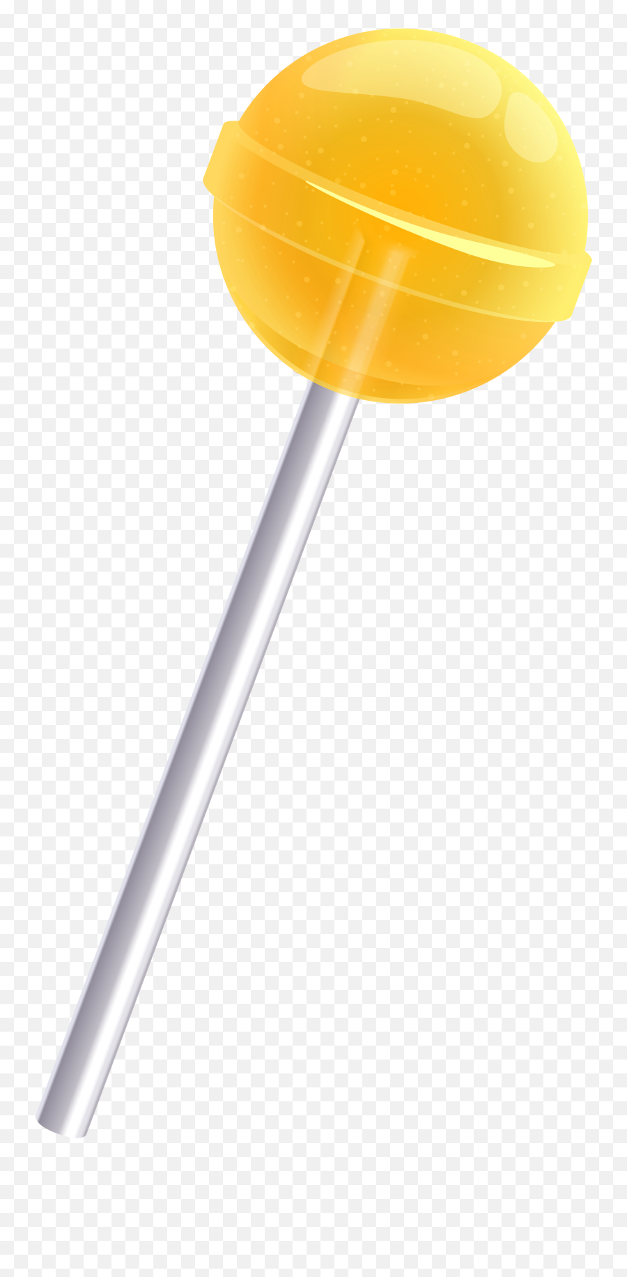 Lollipop Clipart Yellow Lollipop Yellow Transparent Free - Chupa Chupa Png Emoji,Lollipop Emoji
