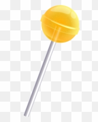 Lollipop Clipart Yellow Lollipop Yellow Transparent Free - Chupa Chupa Png Emoji,Lollipop Emoji