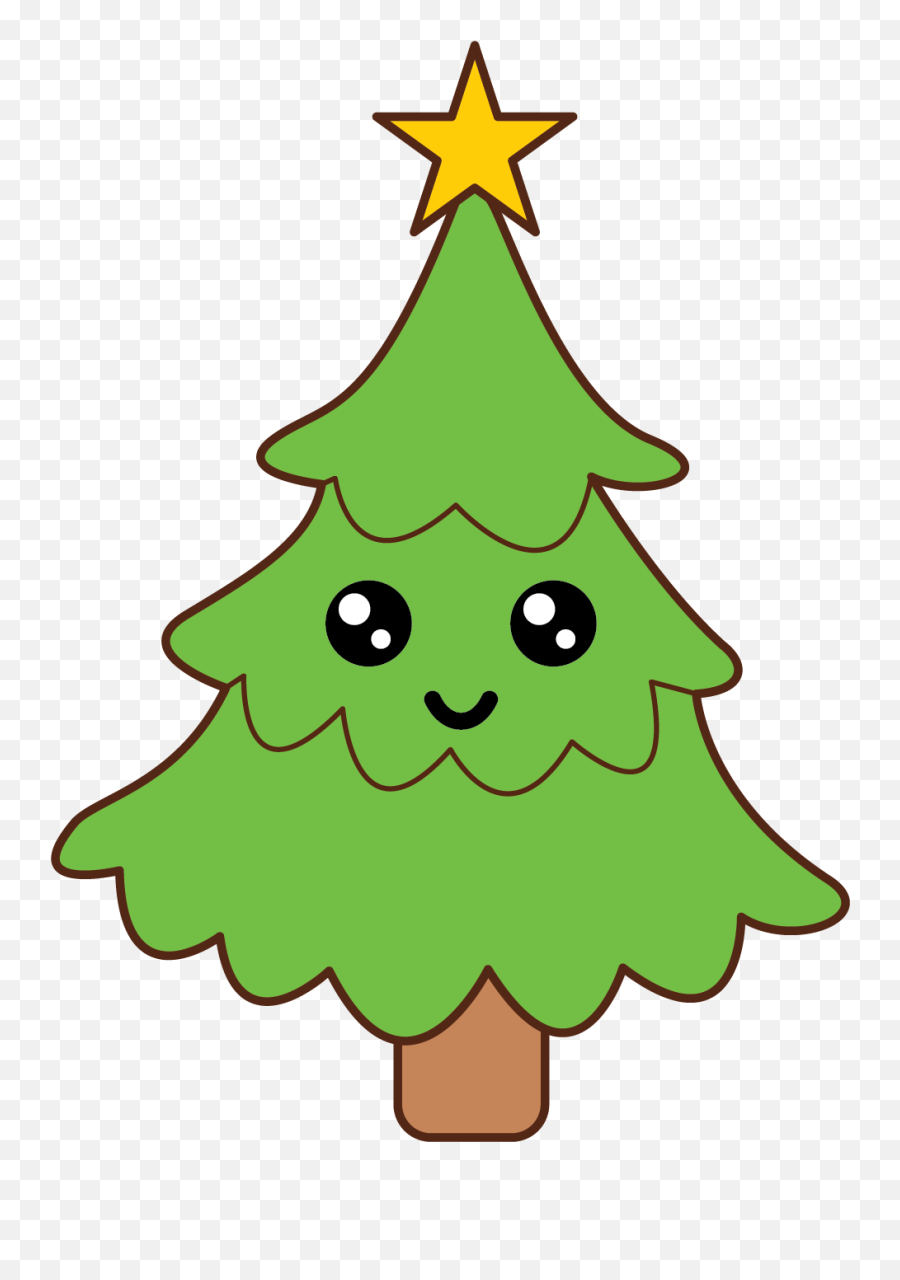 Kawaii Christmas Illustration - 020 For Holiday Emoji,Christmas Emoji For Email