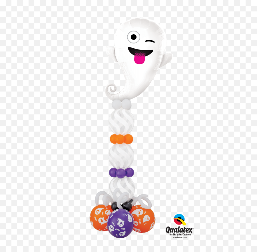 Emoticon Ghost Surtidos - Qualatex Emoji,Emoticon Hooby