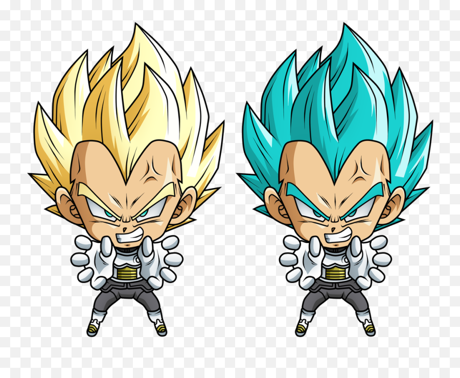 Dragon Ball Z Emojis - Dragon Ball Vegeta Chibi,Cookies Everywhere Emojis