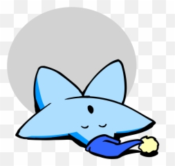 Simplyjesme - Transparent Sleeping Star Clipart Emoji,Slack Notsureif Fry Emoji