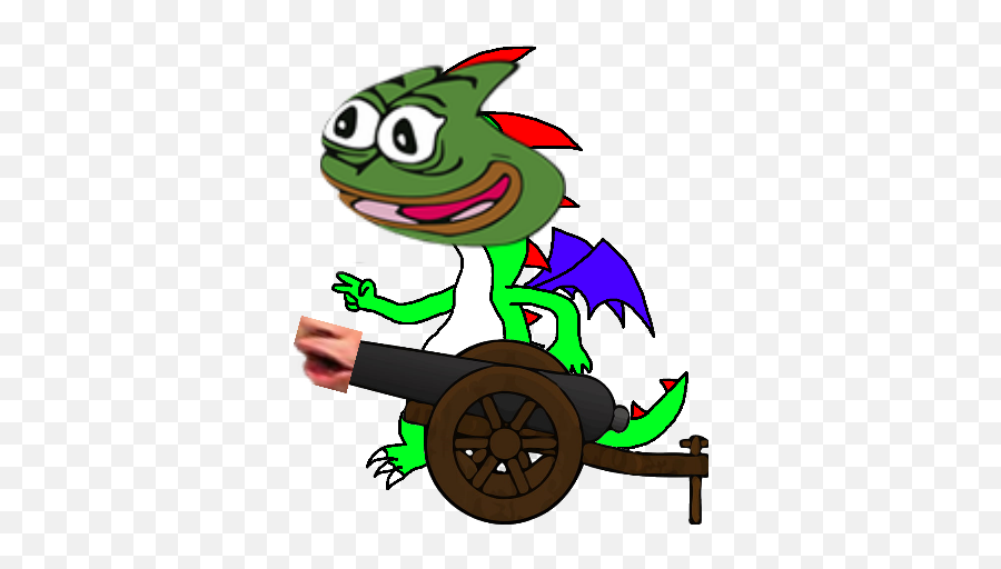 Pepegadragonpogcannon Clap Wr Xqcow - Fictional Character Emoji,Clapping Emoticon Clip Art