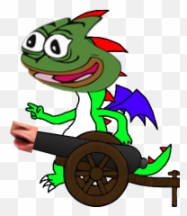 Pepegadragonpogcannon Clap Wr Xqcow - Fictional Character Emoji,Clapping Emoticon Clip Art