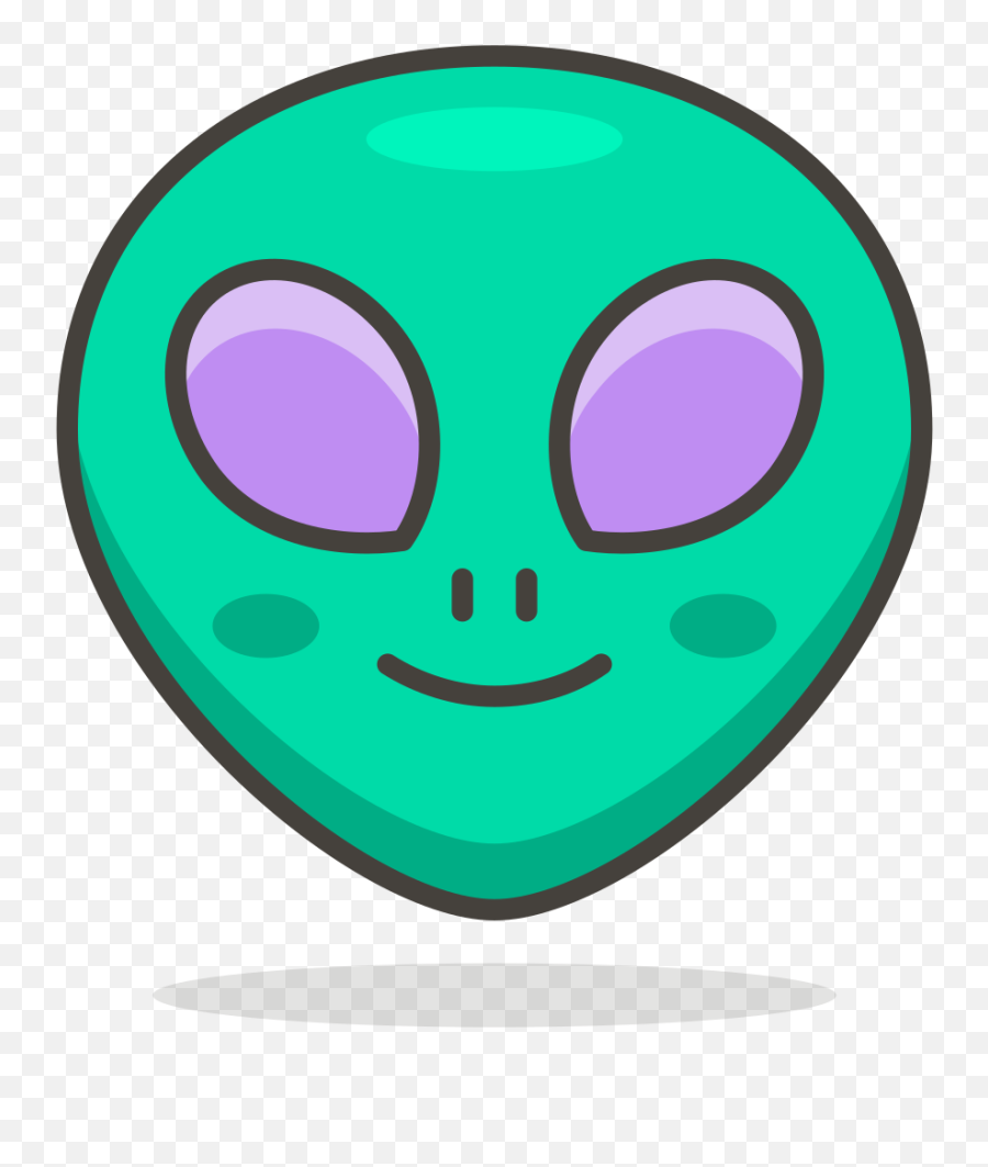 Alien Icon Png - Alien Profile Emoji,Alien Emoji Pillow