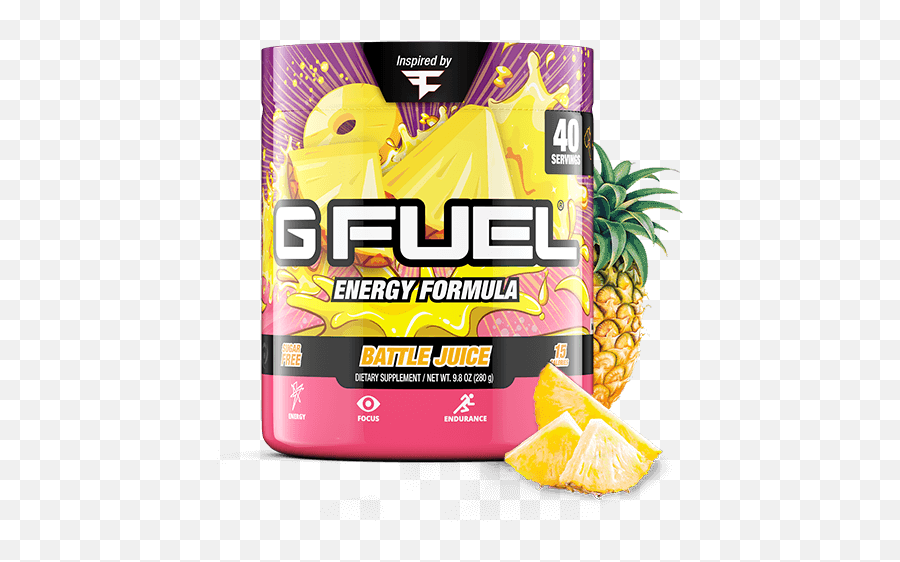 G Fuel Energy Formula Star Fruit Flavor Tub Inspired By - Rainbow Sherbet G Fuel Emoji,Fb Pineapple Emoticon