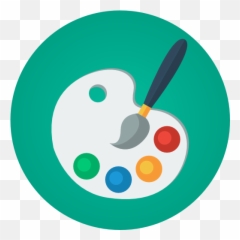 Paint Palette - Free Art Icons Euston Railway Station Emoji,Emojis Of An Art Palette