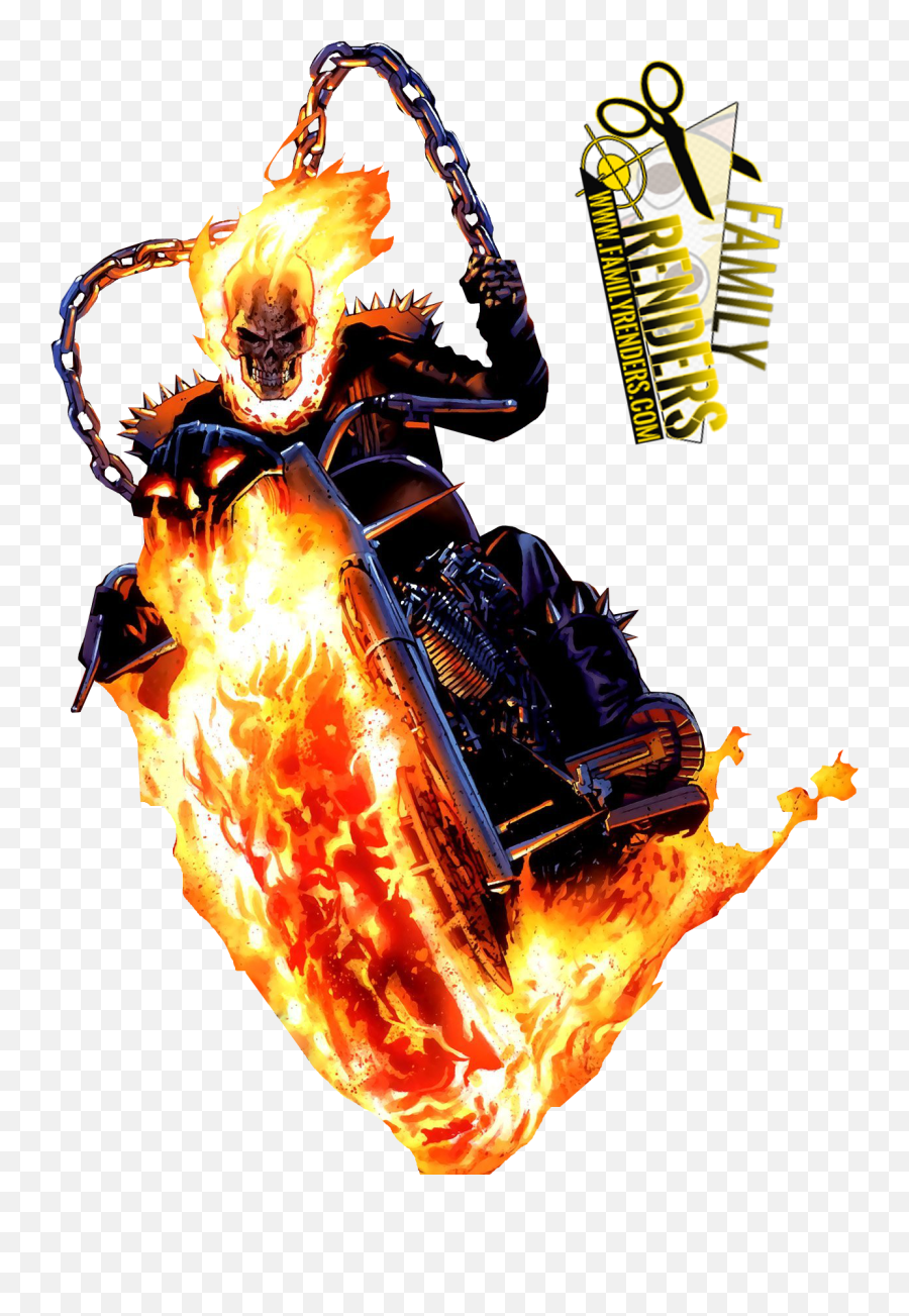 Ghost Rider Png - Transparent Ghost Rider Png Emoji,Ghost Family Emoji
