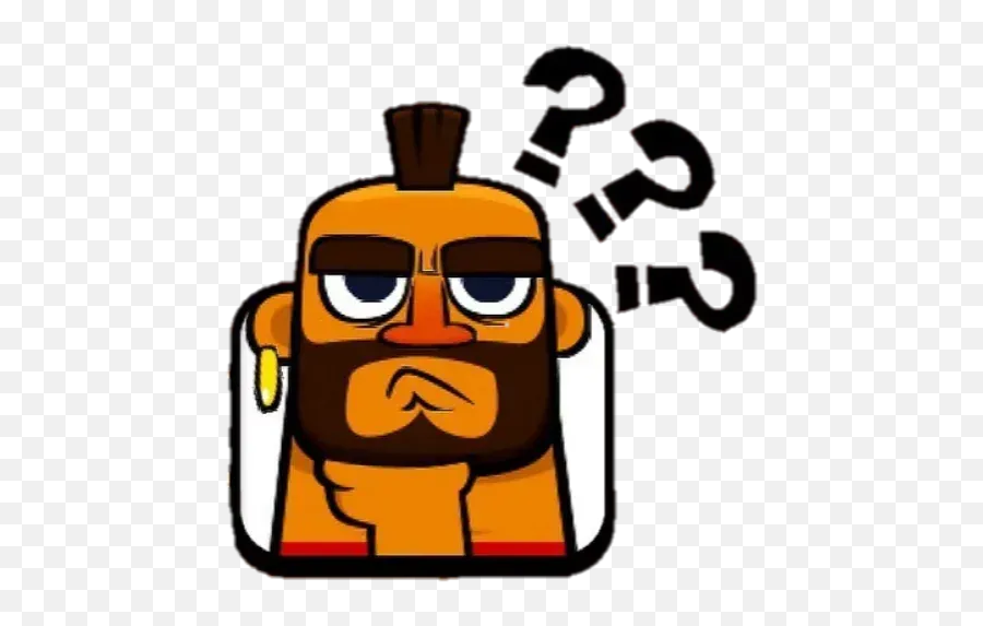 Kitkat Whatsapp Stickers - Clash Royale Emotes Hog Rider Emoji,Huiro’s Llama Emoticons