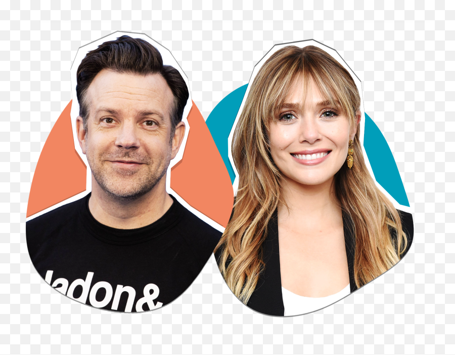 Elizabeth Olsen And Jason Sudeikis Bring Their Wandavision - Elizabeth Olsen Emoji,Elizabth Cosplay Emotion