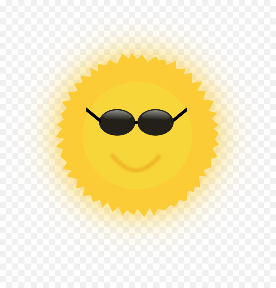 Emoticonvision Caresmiley Png Clipart - Royalty Free Svg Png Sun Without Rays Clipart Emoji,Sunglasses Emoticon