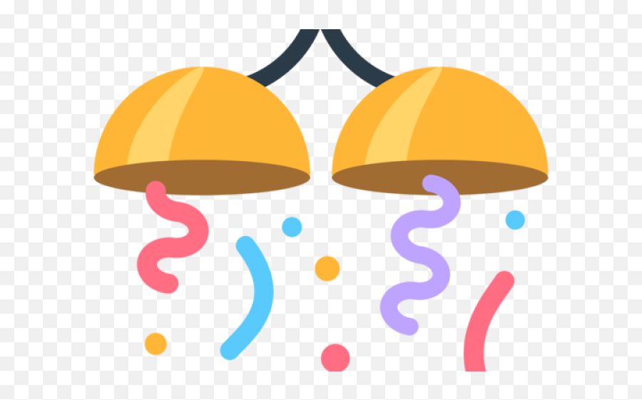 Confetti Emoji Png - Transparent Confetti Emoji,Bell Emoji Png