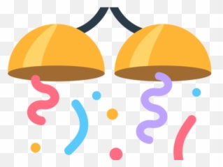 Confetti Emoji Png - Transparent Confetti Emoji,Bell Emoji Png