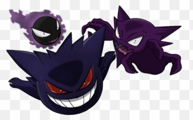 Gengar Png Images Transparent Background Png Play - Gastly Haunter Gengar Png Emoji,10094 Emoticon
