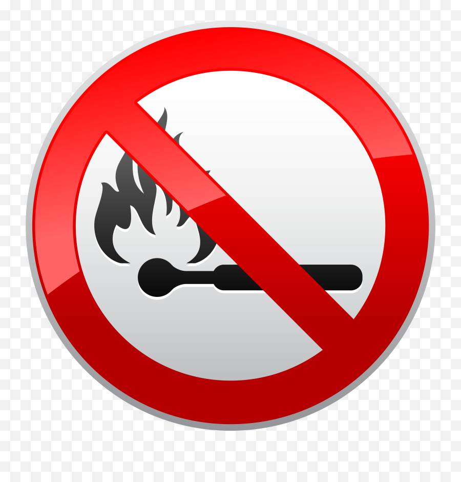 Flame Clipart Emoji Flame Emoji - No Naked Flames Signs,Flame Emoji