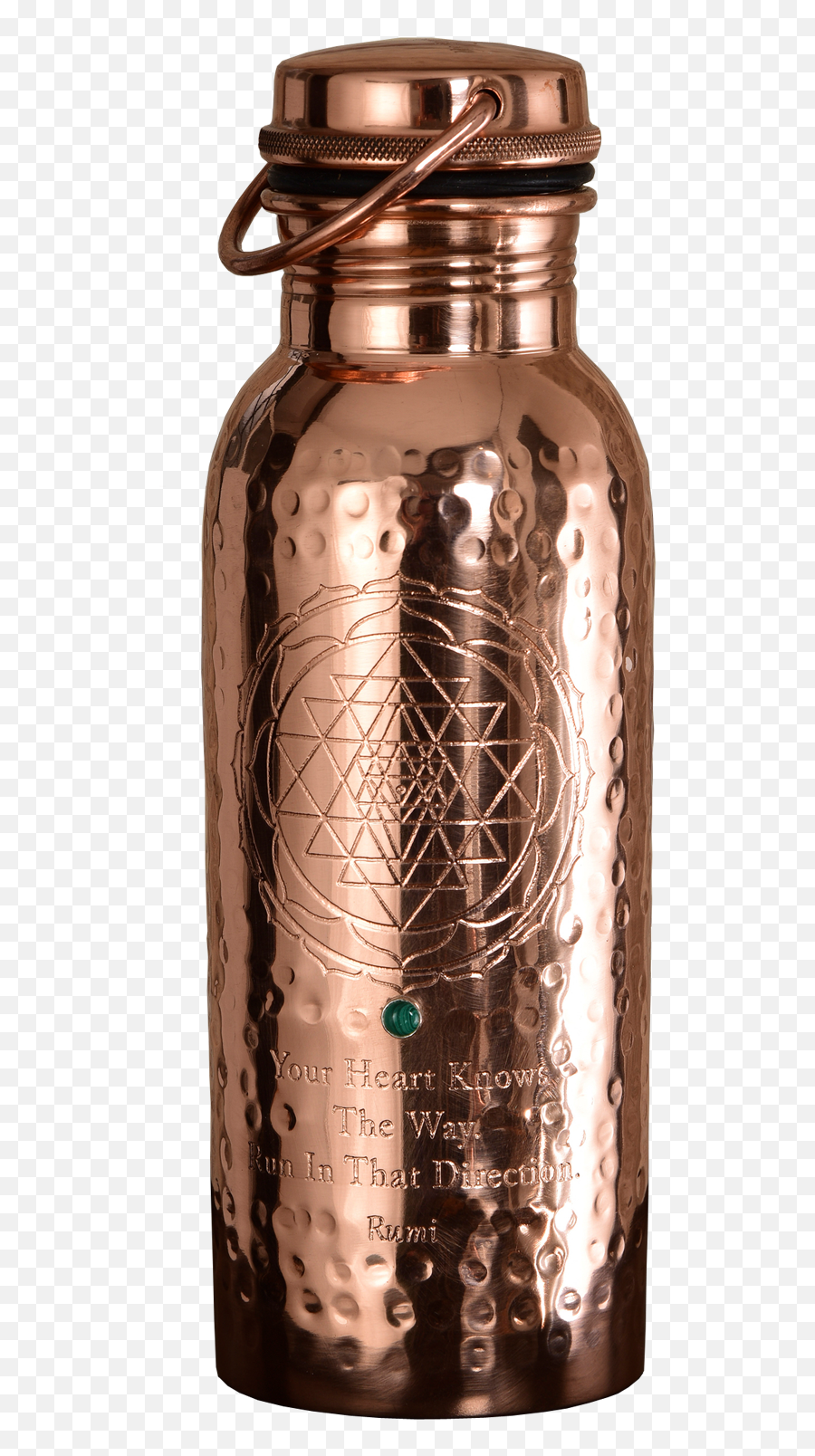 Sri Yantra Bottle Emoji,I Like My Water Like I Like My Emotions Water Bottle