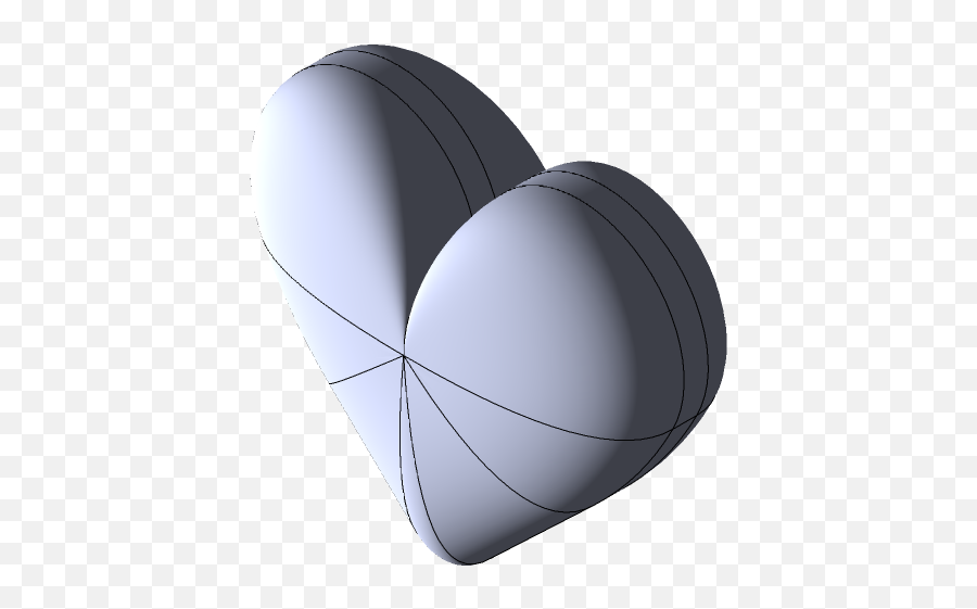 Heart Symbol 3d Cad Model Library Grabcad Emoji,Large Emoticons Heart