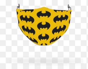 Custom Printed Face Coverings - Superhero Theme Face Emoji,Superhero Heart Emoji