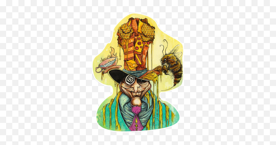 Sean Dietrich Honey Hatter Sticker Emoji,Drug Cartel Emoji