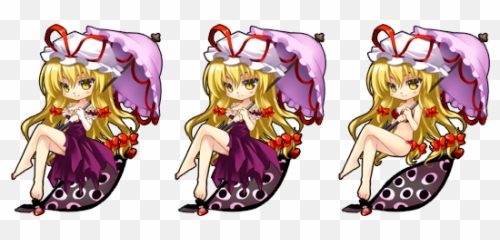 Touhou Pocket Wars Evocharactersyukari - Touhou Wiki Emoji,Touhou Aya Emoticon