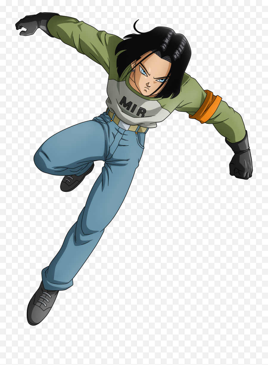 Ranger Android 17 Renderpng - Renders Aiktry Emoji,Android Dance Emojis